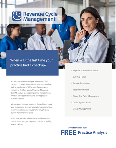 Revenue Cycle Management for Medical/Dental Practices Revenue Cycle Management for Medical/Dental Practices