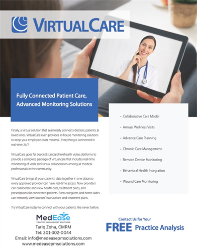 Virtual Care Services For Healthcare/Dental Practices (No Cost To Providers / Increase Substantial Revenue Stream)