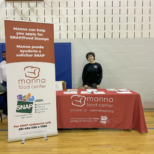 Manna helps participants to apply for SNAP. Manna helps participants to apply for SNAP.