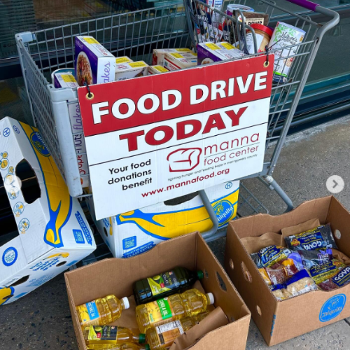 Food drives are a big way you can help support Manna! Food drives are a big way you can help support Manna!