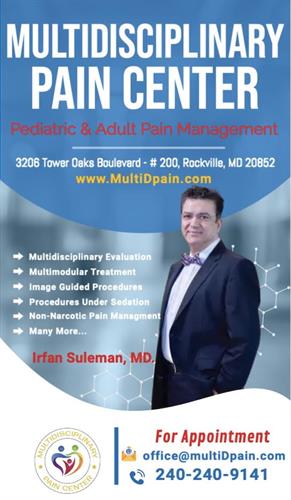 Multidisciplinary Pediatric & Adult Pain Management Multidisciplinary Pediatric & Adult Pain Management