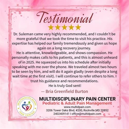 TESTIMONIAL TESTIMONIAL