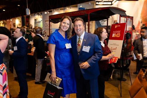 Jamie and Cheryl Costello at Inspire MD