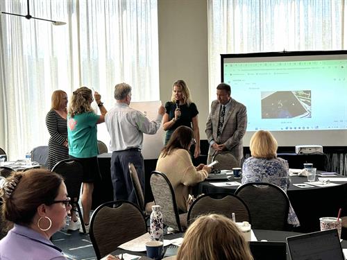 Jamie and Cheryl Costello presented at MACCE meeting in Sept. 2025