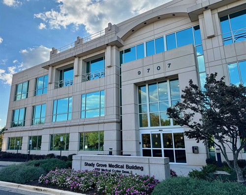 9707 Medical Center Drive Entrance