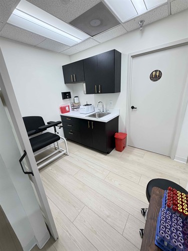 Lab area 