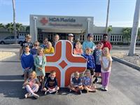 The Children of Caregivers Visit HCA Florida Englewood Hospital for Take Your Child to Work Day