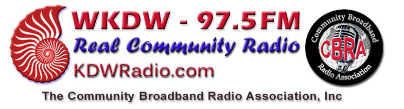 WKDW 97.5 FM, Community Broadband Radio Association, Inc.