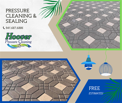 Before and After Paver Sealing