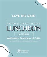 Pastor & Church Leader Luncheon