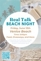 Real Talk Beach Night for Teens