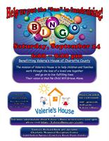 Valerie's House Music Bingo & Dinner Fundraising Event