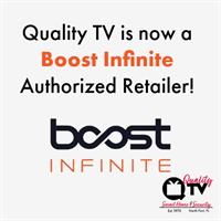 News Release: Quality TV is now a Boost Authorized Dealer