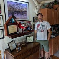 Bone Boutique & Images of Therapy Pastel Paint-Along with Veteran & Colorblind Artist Phillip Moore