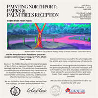North Port Paint Posse to Host Inaugural ''Parks & Palm Trees'' Art Reception, Celebrating Local Art and Community
