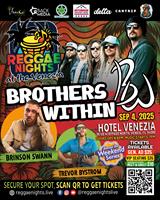 Tri-Healthy CBD Proudly Presents Reggae Nights at the Venezia on September 4, 2025