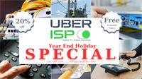 Start your New Year with a Reliable Internet Service - UBER ISP to Offer Year-End Special