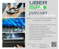 UBER ISP is ringing in the new year with exclusive January 2025 promotion designed to enhance business reliability and connectivity.