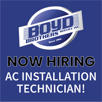 Current Opening: Join Boyd Brothers as an AC Installation Technician!