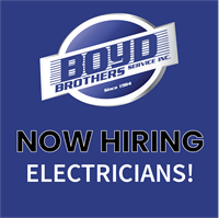 Current Openings for Electricians: Spark Your Career with Boyd Brothers Service!