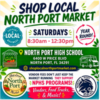 Shop Local North Port Market - EVERY Saturday / YEAR-ROUND!!
