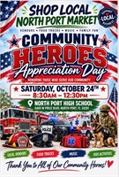 Community Heroes Appreciation Day at Shop Local North Port Market