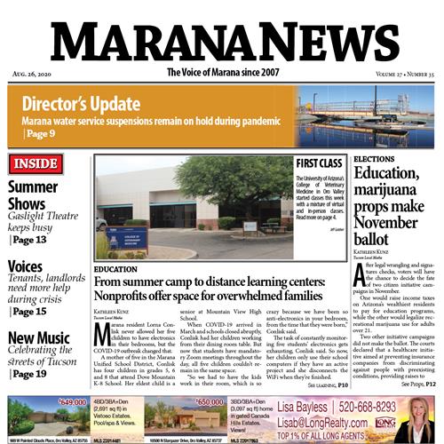Marana Newspaper - Weekly / Northwest Tucson & Marana