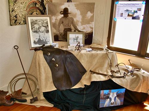 Ranching Exhibit at Pusch House Museum 