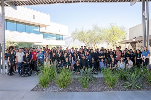 High School students spend the day at Roche at their Career Quest event