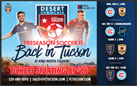2023 FC Tucson MLS Desert Showcase Presented by Visit Tucson
