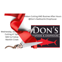 Ribbon Cutting AND Business After Hours - Don's Seafood and Chophouse