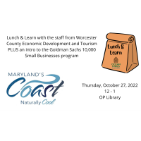 Lunch 'n Learn - Worcester County Economic Development & Tourism