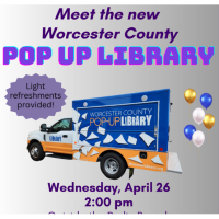Ribbon Cutting - Worcester County Library Pop Up Library