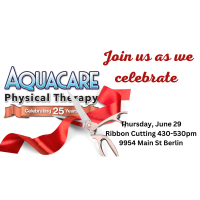 Ribbon Cutting - Aquacare Physical Therapy