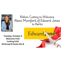 Ribbon Cutting - Alexis Mumford of Edward Jones