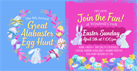 The 8th Annual Great Alabaster Egg Hunt