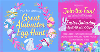 The 8th Annual Great Alabaster Egg Hunt