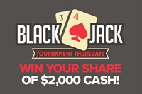 Blackjack Tournament Thursdays