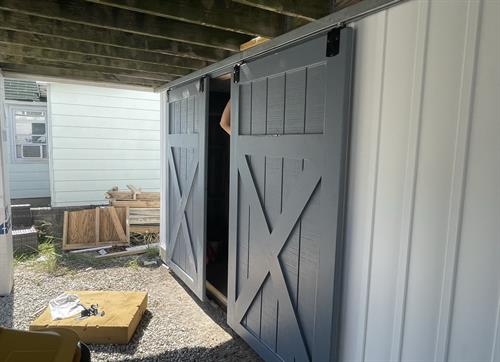 Custom Built Barn Slider Doors