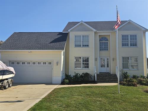 Roof replacement project in Ocean Pines.