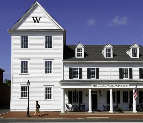 Roof addition rendering proposal for Washington Hotel, Princess Anne.