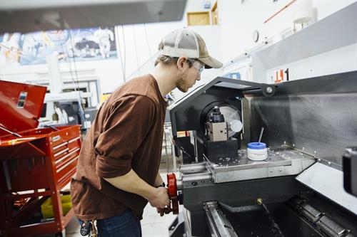 Gallatin College programs, like CNC Machining, provide valuable hands-on skills training for careers in thriving local industries.