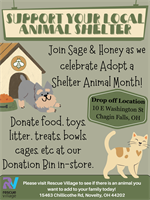 Animal Shelter Donation Bin