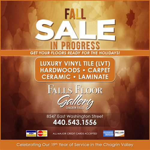 Falls Floor Gallery FALL Social Media Ad