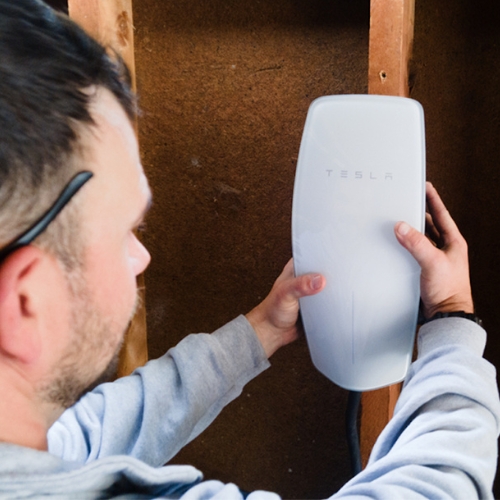 Installing Tesla Charger