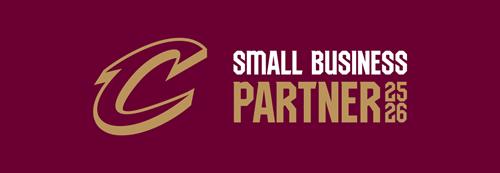 Proud Small Business Partner of The Cleveland Cavaliers