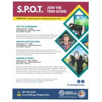 Spring 2019 Social Programs and Opportunities for Teens