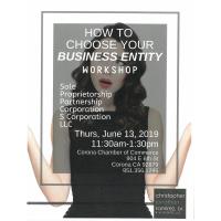 How To Choose Your Business Entity Workshop