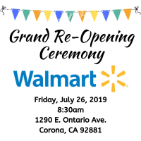 Grand Re-Opening Ceremony - Walmart