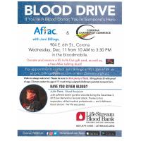 Blood Drive "If You're a Blood Donor, You're Someone's Hero"